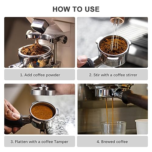 51mm Espresso Tamper & Stirrer Set with WDT Tool