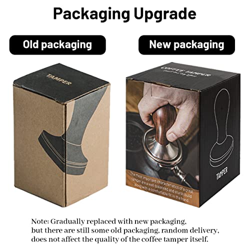 51MM Stainless Steel Flat Base Espresso Coffee Tamper