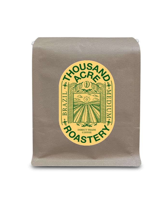 Thousand Acre Roastery Brazilian Ground Coffee - Medium Roast