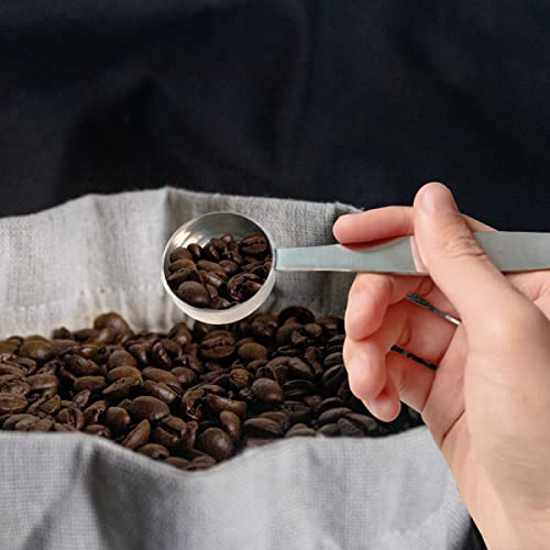 Stainless Steel 2-in-1 Tablespoon Measure Spoon for Coffee