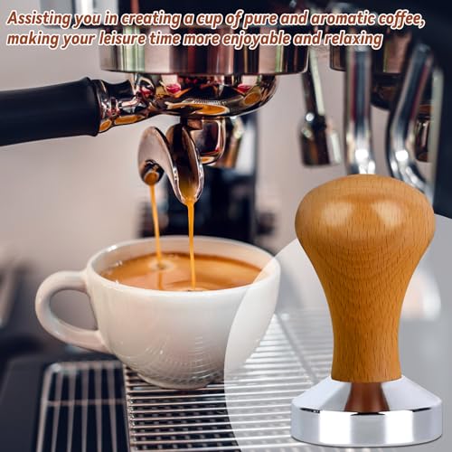 51mm Espresso Tamper Set with Stirrer & Silicone Mat