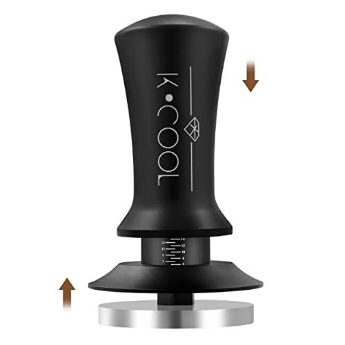 K COO Espresso Tamper, Premium Barista Tool, 100% Stainless