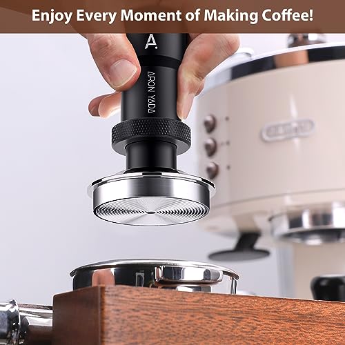 Stainless Steel Espresso Tamper with Silicone Mat