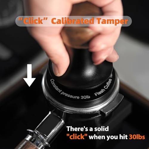 58.35mm Three-Load Espresso Tamper with 30lbs Sound Feedback