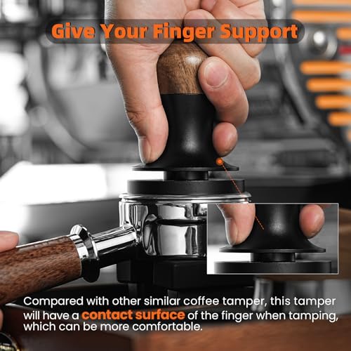 58.35mm Three-Load Espresso Tamper with 30lbs Sound Feedback