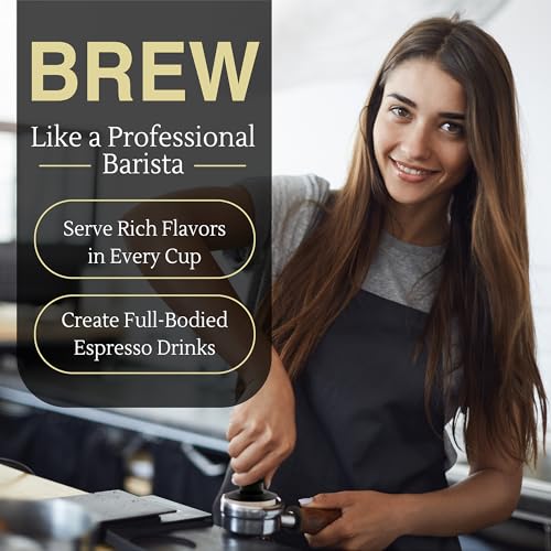 JOPOLOGY 51mm Calibrated Espresso Coffee Tamper Set