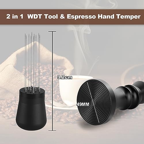 2-IN-1 Espresso Distribution Tools Set with Tamper