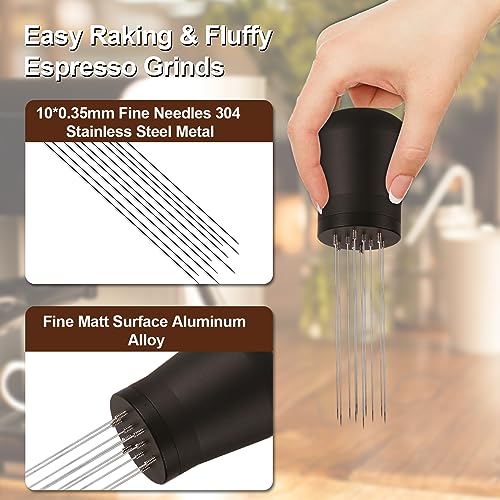 2-IN-1 Espresso Distribution Tools Set with Tamper