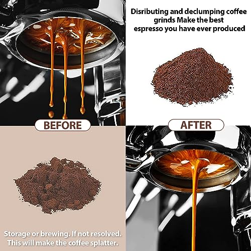 2-IN-1 Espresso Distribution Tools Set with Tamper