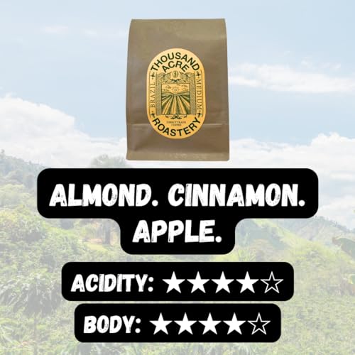 Thousand Acre Roastery Brazilian Ground Coffee - Medium Roast