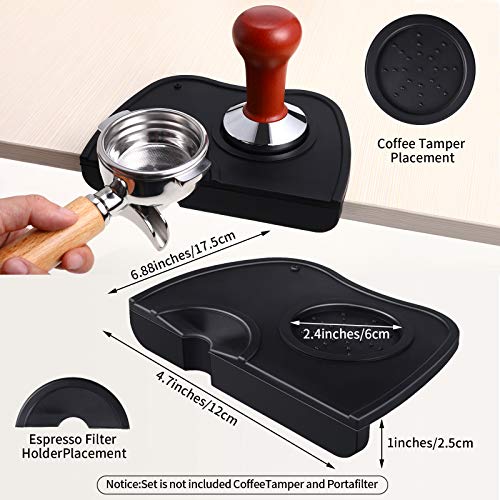 Barista Tools Set: Knock Box, Tamper Mat, Non-slip