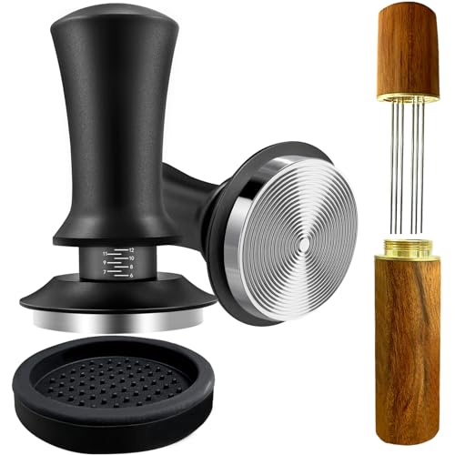 Yeelan 51mm Espresso Tamper with Calibrated Spring Loaded Base