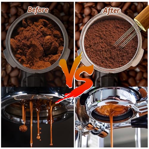 Yeelan 51mm Espresso Tamper with Calibrated Spring Loaded Base