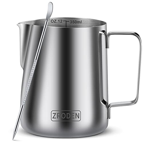 Stainless Steel Milk Frothing Pitcher Set for Espresso