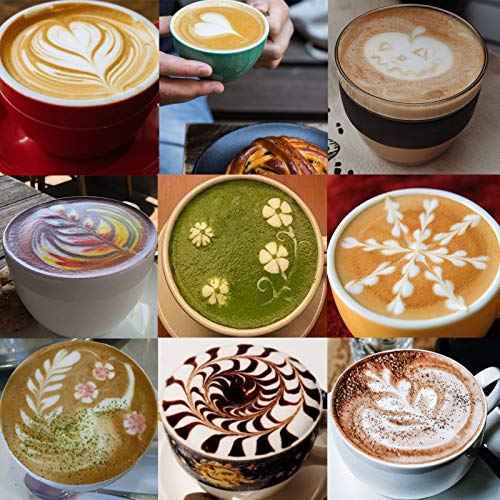 Stainless Steel Milk Frothing Pitcher Set for Espresso