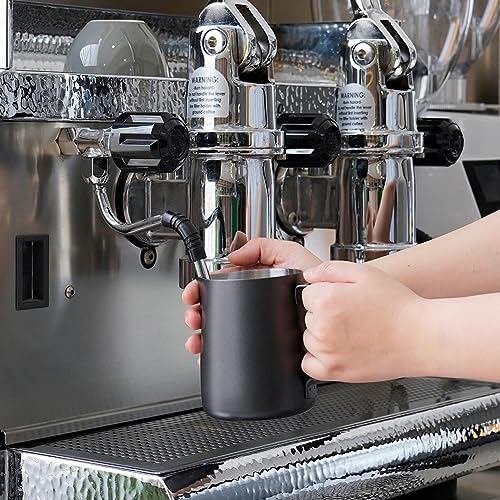 12oz Stainless Steel Milk Frothing Pitcher for Espresso