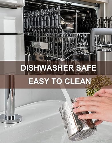 Stainless Steel 12oz Milk Frothing Pitcher with Latte Art Pen