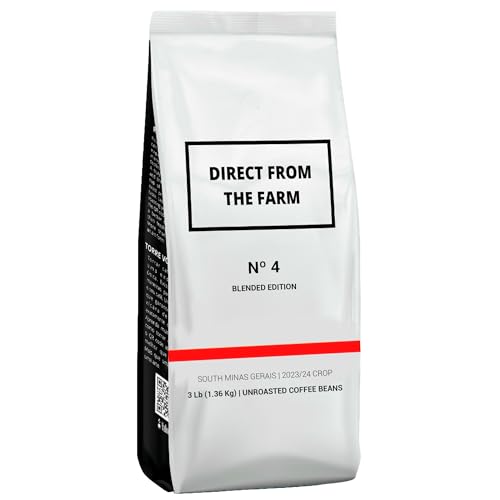 Single Origin Unroasted Green Coffee Beans - Brazil Blend
