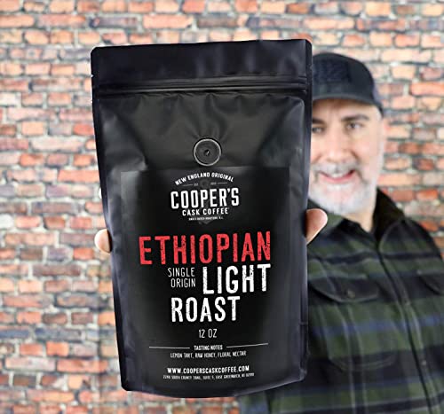 Ethiopian Grade 1 Light Roast Ground Coffee - 12 oz Bag