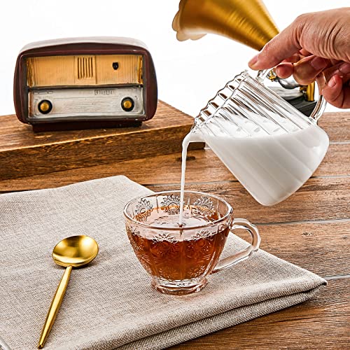 Leinuosen Glass Pitcher Set for Coffee and Tea