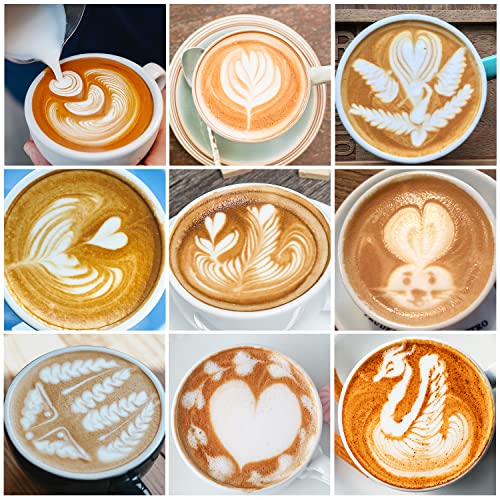 Stainless Steel Milk Frothing Pitcher with Art Pen