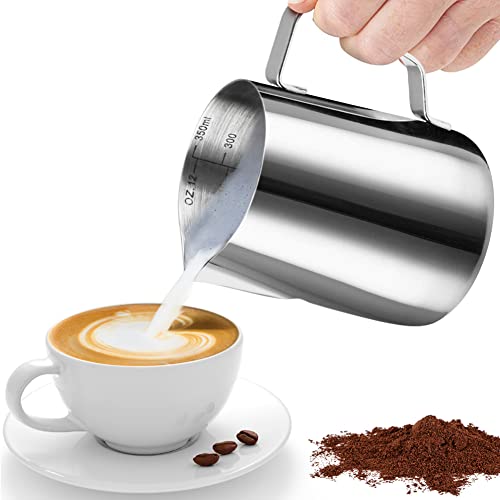 Stainless Steel Milk Frothing Pitcher for Latte Art