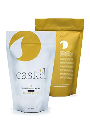 Cask'd Artisanal Rum Coffee - Medium Roast Brazilian Coffee