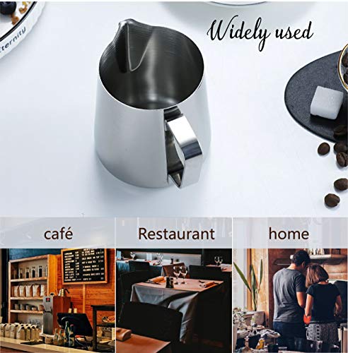 Seninhi Milk Frothing Pitcher Jug with Coffee Spoons