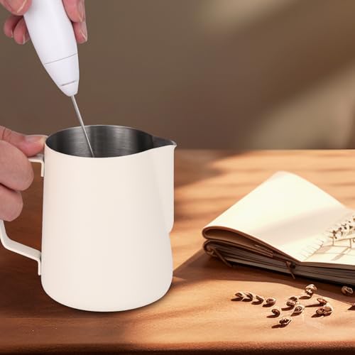 12oz Stainless Steel Milk Frothing Pitcher for Espresso