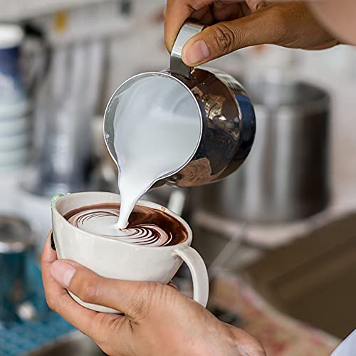 Stainless Steel Milk Frothing Pitchers for Latte Art