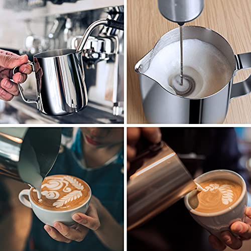 Stainless Steel Milk Frothing Pitchers for Latte Art