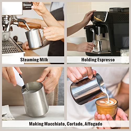 Stainless Steel 6.8oz Milk Frothing Pitcher for Espresso