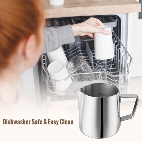 Stainless Steel 6.8oz Milk Frothing Pitcher for Espresso