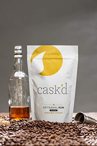 Cask'd Artisanal Rum Coffee - Medium Roast Brazilian Coffee