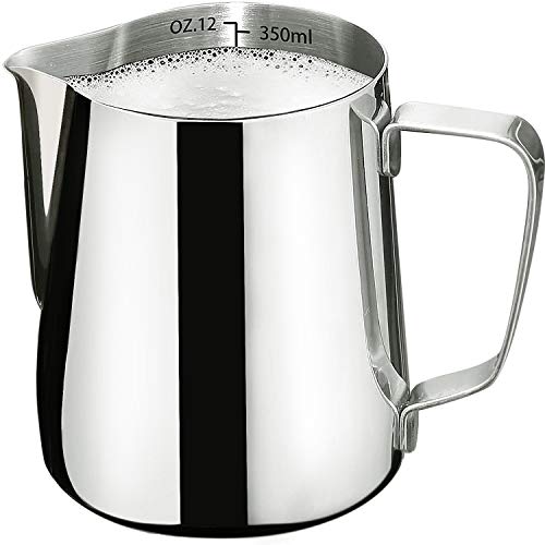 Stainless Steel Milk Frothing Pitcher for Espresso Machine