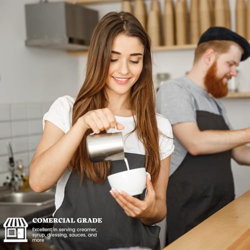 Stainless Steel Milk Frothing Pitcher Set with Latte Art Pen