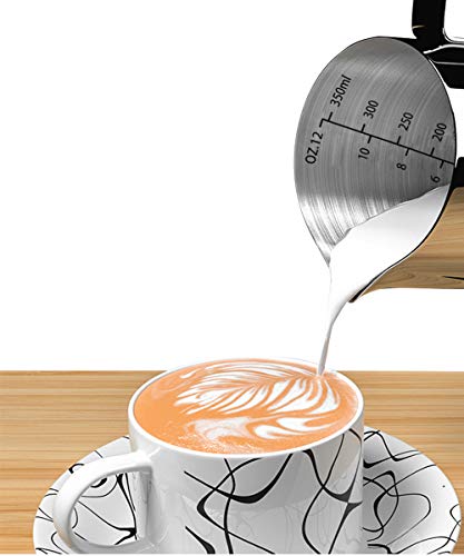 Stainless Steel Milk Frothing Pitcher for Espresso Machine