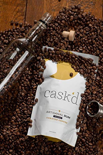 Cask'd Artisanal Rum Coffee - Medium Roast Brazilian Coffee
