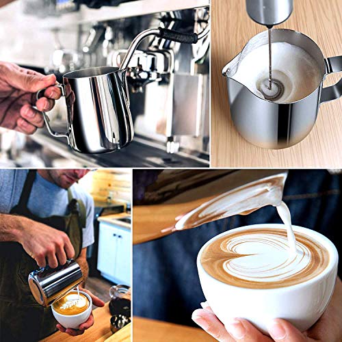 Stainless Steel Milk Frothing Pitcher for Espresso Machine