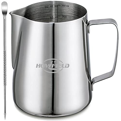 Stainless Steel Milk Frothing Pitcher for Espresso Machine