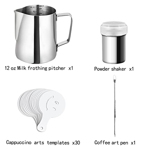 Stainless Steel Milk Frothing Pitcher for Latte Art