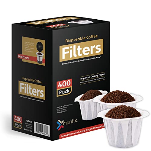 400 ct Disposable Coffee Filters for Keurig Brewers