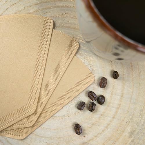 Coffino Premium #4 Unbleached Coffee Filters, 120 Count