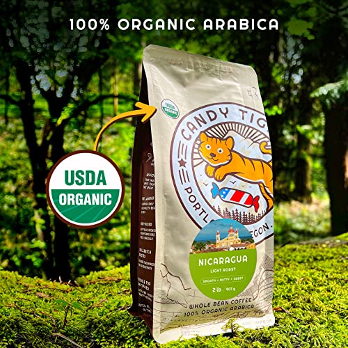 Organic Low Acid Light Roast Nicaraguan Gourmet Coffee