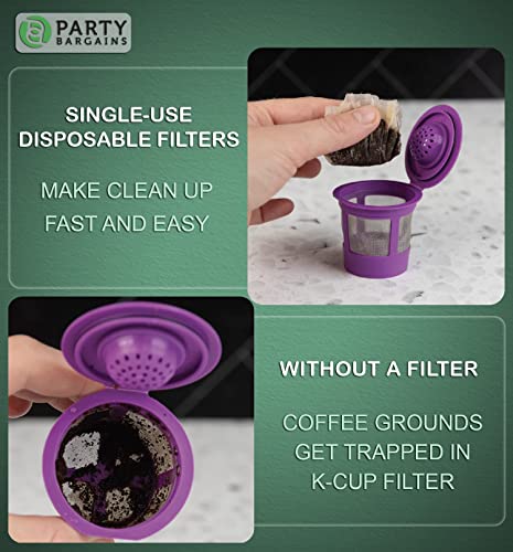 300 Paper Coffee Filters for Keurig 1.0 & 2.0