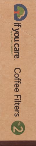 FSC Unbleached No 2 Coffee Filters, 100 Count