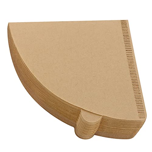 100 Count Natural Brown Unbleached Size 02 Pour Over Coffee Filters