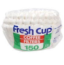 Paper Coffee Filters: 1 Pack, Size 3.25" (150 Count)
