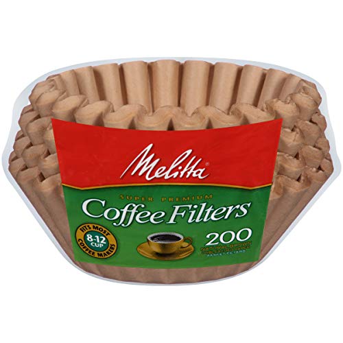 Melitta Unbleached Natural Brown Coffee Filters, 1200 Total