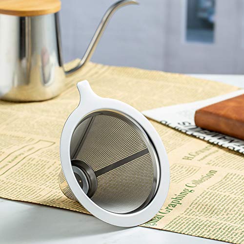 ANNMEXX Stainless Steel Pour Over Coffee Filter Kit